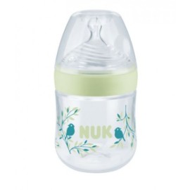 NUK Nature Sense Πλαστικό Μπιμπερό 0-6Μ S Θηλή Σιλικόνης 150ml