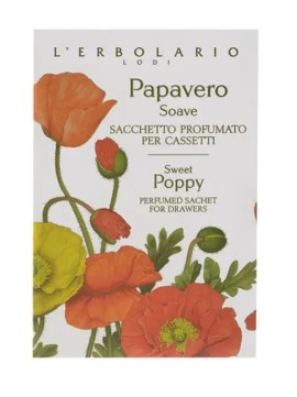 L’Erbolario Papavero Soave Sacchetto Profumato per Cassetti – Αρωματικό σακουλάκι για Συρτάρια.