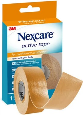 Nexcare™ Active Tape, επιδεσμική 2,5 cm x 4,5 m