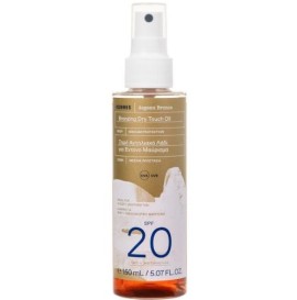Korres Aegean Bronze Bronzing Dry Touch Oil Ξηρό Αντηλιακό Λάδι Σώματος για Έντονο Μαύρισμα με SPF 20, 150ml