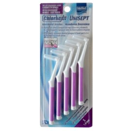 Intermed Chlorhexil Unisept Interdental Brushes S 1.0mm 5τμχ