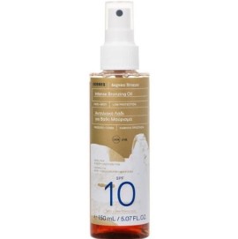 Korres Aegean Bronze Bronzing Dry Touch Oil Ξηρό Αντηλιακό Λάδι Σώματος για Έντονο Μαύρισμα με SPF 10, 150ml