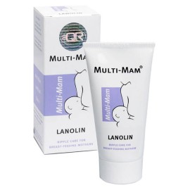 Multi-Mam Lanolin Κρέμα Φροντίδας και Προστασίας των Θηλών 30ml