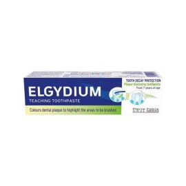 Elgydium Teaching Toothpaste Tooth Decay Protection Αποκάλυψη Πλάκας για Παιδιά από 7 ετών 50ml