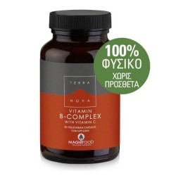 Terranova Vitamin B Complex with Vitamin C 50caps