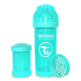 Twistshake Μπιμπερό κατά των κολικών 260ml Τιρκουάζ