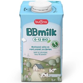 Buona BB Milk Bio Βιολογικό Γάλα σε Υγρή Μορφή για Βρέφη 0-12m, 500ml