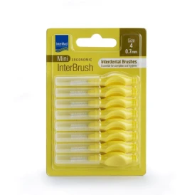 Intermed Ergonomic InterBrush Mini Size 4 (0,7mm) – Μεσοδόντια, 8τμχ.