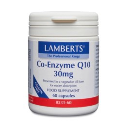 Lamberts Co-Enzyme Q10 30mg, 60 κάψουλες