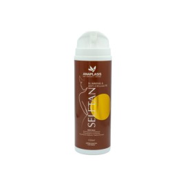 Anaplasis Self-Tan Slimming & Anti-Cellulite Body Milk Αυτομαυριστικό Γαλάκτωμα Σύσφιξης Κατά του Φλοιού Πορτοκαλιού 150ml