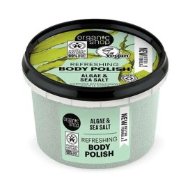 Organic Shop Refreshing Body Polish Απολεπιστικό Σώματος, Φύκια & Θαλασσινό Αλάτι, 250ml