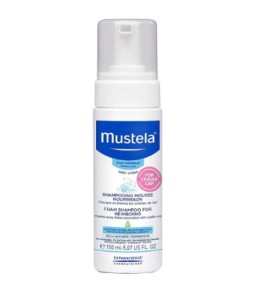 Mustela Bebe Shampooing Mousse Nourrisson Σαμπουάν σε Μορφή Αφρού για τη Νινίδα 150ml