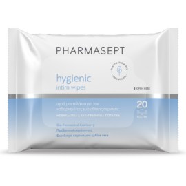 Pharmasept Hygienic Intim Wipes Υγρά Μαντηλάκια για την Ευαίσθητη Περιοχή, 20τμχ