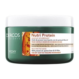 Vichy Dercos Nutri Protein Restorative Mask, Θρεπτική Μάσκα Αναδόμησης για Ξηρά Μαλλιά 250ml