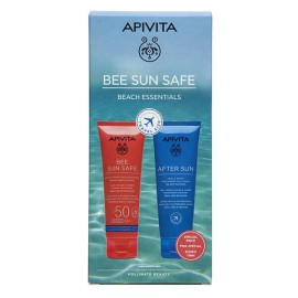 Apivita Set Bee Sun Safe Hydra Fresh Face & Body Milk SPF50 με Θαλάσσια Φύκη & Πρόπολη 100ml & After Sun Cool & Sooth Face & Body Gel Cream με Σύκο - Αλόη & Πρόπολη 100ml