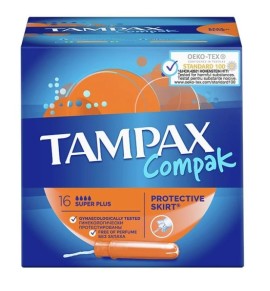 Tampax Compak Super Plus 16 τεμάχια
