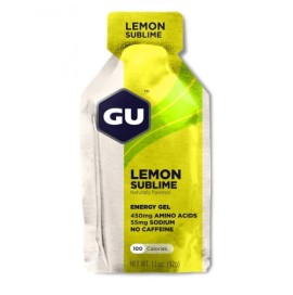 Gu Energy Gel Lemon Sublime Ενεργειακό Τζελ με Γεύση Λεμόνι Χωρίς Καφεΐνη 32g