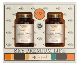 Sky Premium Life Set King Eros 60caps & King Eros 60 κάψουλες