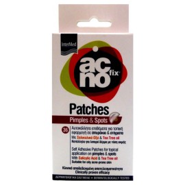 Intermed Acnofix Patches for Pimples & Spots Επιθέματα για Τοπική Εφαρμογή σε Σπυράκια & Στίγματα 36τμχ