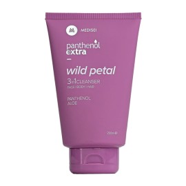 Panthenol Extra Wild Petal 3 in 1 Cleanser Αφρόλουτρο & Σαμπουάν 200ml