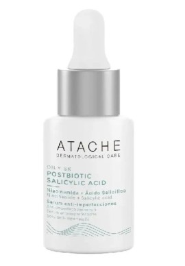 ATACHE Oily SK Postbiotic Salicylic Acid, Αντιβακτηριδιακός Ορός Ρύθμισης του Σμήγματος -30ml