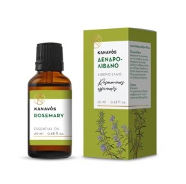 Kanavos Essential oil Rosemary Αιθέριο Έλαιο Δενδρολίβανο, 20ml