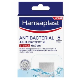 Hansaplast Aqua Protect XL Sterile Strips 6x7cm 5τμχ