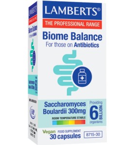 Lamberts Biome Balance for Those on Antibiotics Vegan 30 κάψουλες