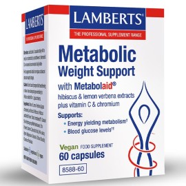 Lamberts Metabolic Weight Support με Metabolaid, 60caps