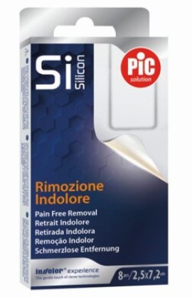 Pic Solution Si Silicon 2,5cm x 7,2cm 8τμχ