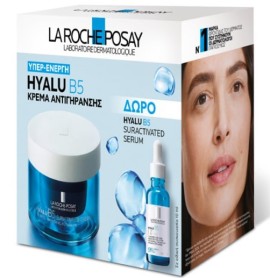 La Roche-Posay Promo Hyalu B5 Suractivated Cream Αντιρυτιδική Κρέμα για Άμεση Σύσφιξη, Λείανση & Επανόρθωση, 50ml & Δώρο Hyalu B5 Suractivated Serum Αντιρυτιδικός Ορός για Επανόρθωση & Αναπλήρωση, 10ml, 1σετ