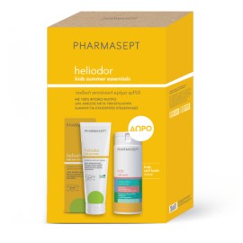 Pharmasept Heliodor Promo Kids Summer Essentials με Heliodor Kids Sun Cream Παιδική Αντιηλιακή Κρέμα SPF50, 150ml & Δώρο Kids Soft Bath Απαλό Παιδικό Αφρόλουτρο, 250ml