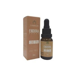 Cannsun Endora Drops CBD 5% THC Free Έλαιο Κάνναβης 15ml