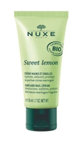 Nuxe Sweet Lemon Organic Κρέμα Χεριών και Νυχιών 50ml