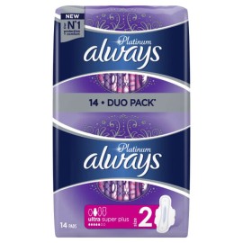 Always Platinum Super Plus No 2 Με Φτερά 14τμχ