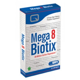 MEGA 8 BIOTIX providing 30 billion probiotic bacteria 30caps