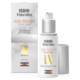 Isdin Foto Ultra Age Repair Fusion Water SPF50 Αντηλιακή Αντιγηραντική Κρέμα Προσώπου με Βάση το Νερό 50ml