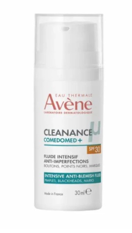Avene Cleanance Comedomed+ Fluid SPF30 Εντατική φροντίδα κατά των ατελειών, 30ml