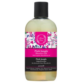 Fresh Line Pink Jungle Shower Gel Αφρόλουτρο με Βιολογικό Ελαιο Macadamia 300ml