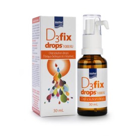 Intermed D3 Fix Drops 1000iu Συμπλήρωμα Διατροφής Βιταμίνη D3 σε Σταγόνες 30ml