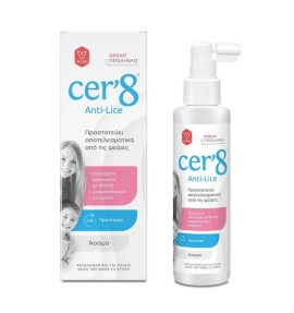 Vican Cer8 Anti-Lice Spray Πρόληψης 150ml