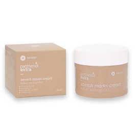 Panthenol Extra Stretch Marks Cream with Organic Silicon, Astragalus, Bonnet Bellflower & Tamanu Oil Κρέμα για Ραγάδες, 140ml