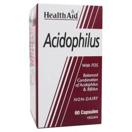 Healh Aid Acidophilus Για την Υγιή Λειτουργία του Εντέρου 60caps