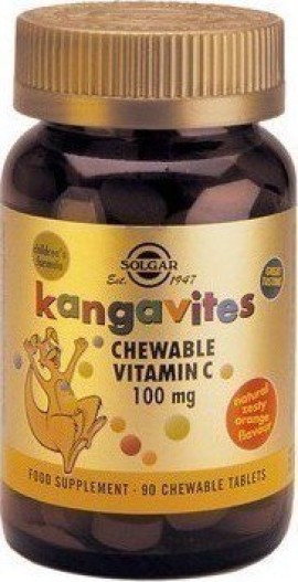 Solgar Kangavites vitamin C 100mg 90s