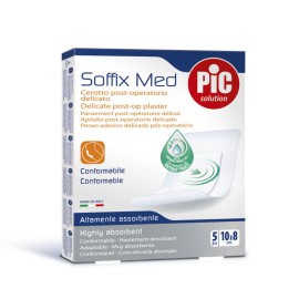 Pic Solution Soffix Med Αυτοκόλλητες Γάζες 10cm x 8cm 5τμχ