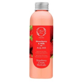 Fresh Line Strawberry & Milk Body Milk Γαλάκτωμα Σώματος Φράουλα & Γάλα 200ml