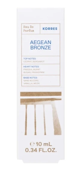 Korres Aegean Bronze Eau de Parfum 10ml