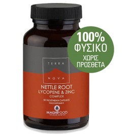 Terranova Nettle Root Lycopene & Zinc Complex 50caps