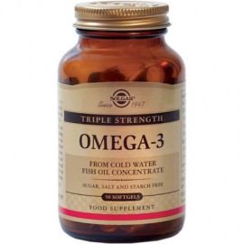 Solgar Omega 3 triple strength 50 softgels