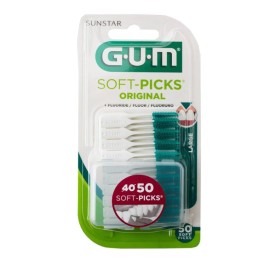 Gum 634 Soft-Picks Original Large Μεσοδόντια Βουρτσάκια, 50τμχ (40+10 Δώρο)